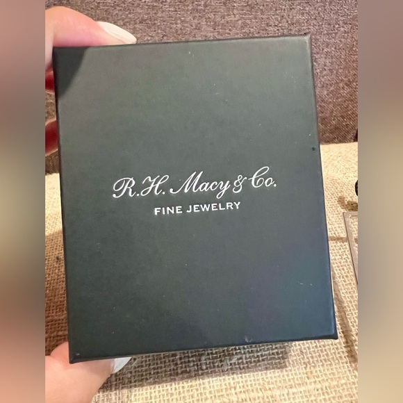 Silver/rhinestone earrings - Picture 8 of 11